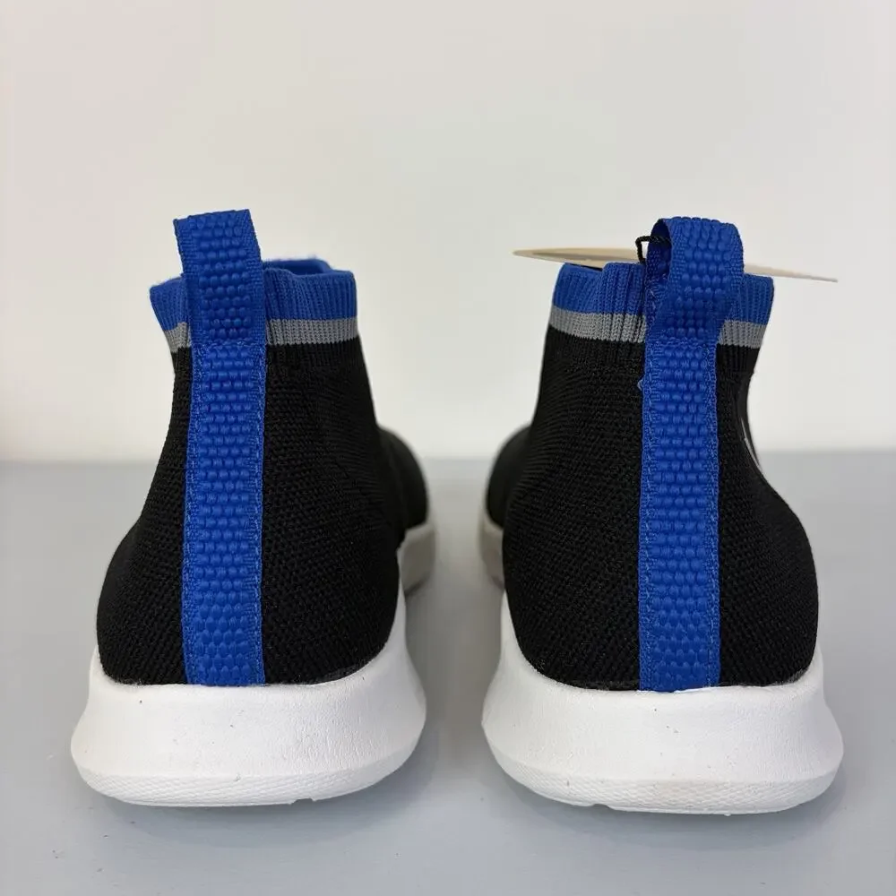 Spenco Women's Pure Love Slip On Sneaker Size 9B Black‎ Blue Comfort Cushion